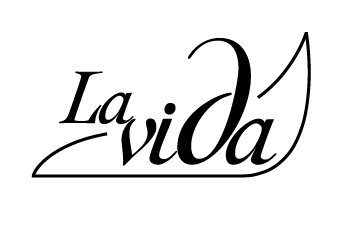 Logo lavida logo gravur schwarz